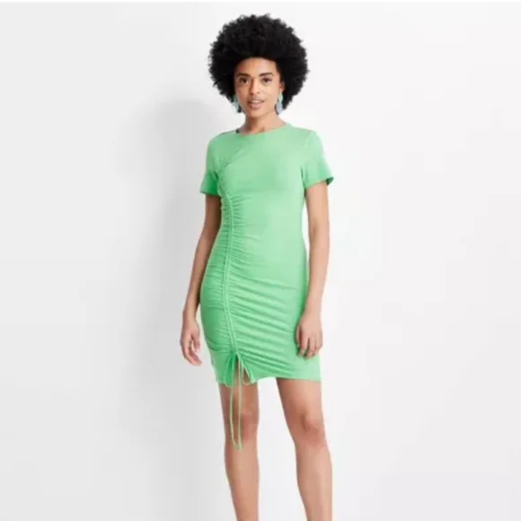 Future Collective | Dresses | Future Collective Short Sleeve Bodycon Dress  | Poshmark